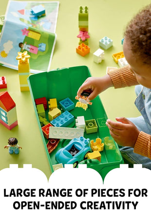 LEGO DUPLO Classic Brick Box Building Blocks - Learning & Educational Toys for Toddlers, Preschool, Ages 1.5+ Years - Develop Fine Motor Skills - Gift for Birthdays - 10913