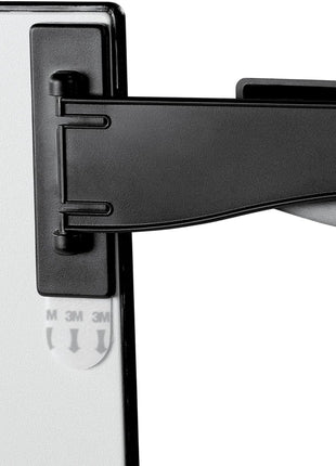 3M Monitor Mount Document Clip Copy Clip, Mounts Right or Left with CommandTM Adhesive, Use on Monitors and Laptops for Easy Viewing and Reduced Clutter, Holds up to 30 Sheets, Black (DH240MB)