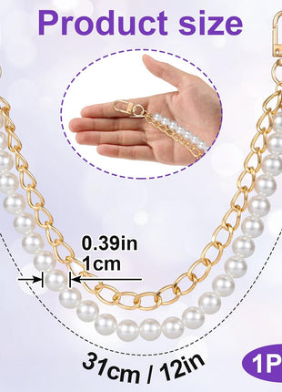 1Pcs Pearl Purse Chain