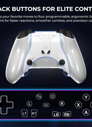 Collective Minds Xbox Strikepack Horizon Vista M.O.D. Pack ??Wired Controller Mod with Programmable Back Buttons for Xbox Series X|S and Xbox One, App-Powered Customization, Anti-Recoil M.O.D.s, Effortless Control