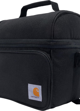 Carhartt Camping Cooler, Worksite Lunchbox, Soft Shell Lunch Bag for Construction Sites, Work and Everyday Use, Black