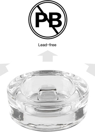 4-Pack of Fermentation Glass Weights with Easy Grip Handle for Wide Mouth Mason Jars