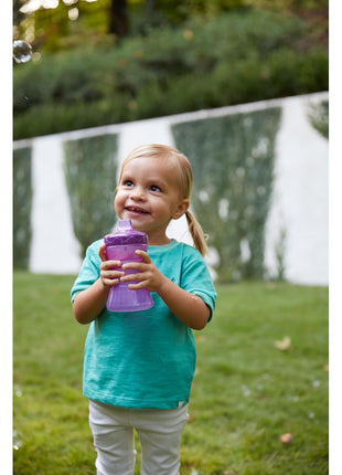 NUK Fun Grips Hard Spout Sippy Cup, 10 oz. | Easy to Hold, BPA Free, Spill Proof Toddler Cup, 4pk