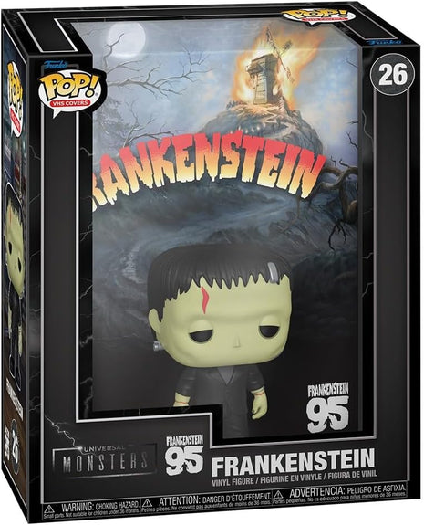 Funko Pop! VHS Cover: Universal Monsters - Frankenstein | Collectable Vinyl Figure, Gift Idea, Official Merchandise, Toys for Kids & Adults, Horror Fans, Model Figure for Collectors