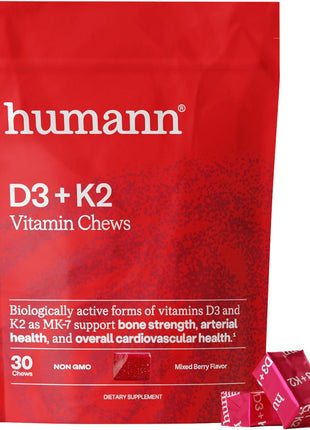 HumanN D3 + K2 & Turmeric Chews