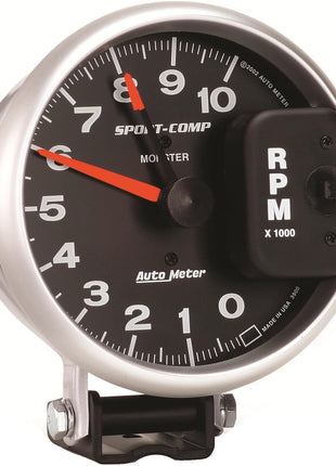 Auto Meter 3900 Sport-Comp Monster Tachometer,5.000 in.
