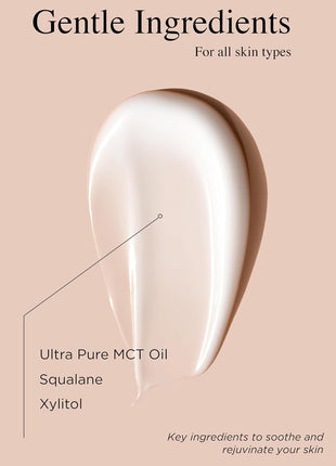 Seborrheic Dermatitis Face Cream for Sensitive Skin - Hydrates & Supports the Skin Barrier with MCT Oil, Squalane - Moisturizing Face, Scalp and Body Cream - No Steroids, Gentle Ingredients