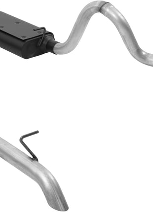 Flowmaster 17106 Force II Cat-Back Exhaust Kit 2.5 Inch Aluminized Steel Compatible with 1987-1993 Ford Mustang GT 5.0L