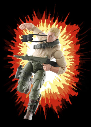 G.I. Joe Classified Series Retro Cardback Duke, Collectible 6-Inch Action Figure with 10 Accessories