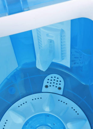 ZenStyle Portable Washer Compact Twin Tub 9.9 LB Mini Top Load Washing Machine Washer/Spinner w/ 6.57 FT Inlet Hose