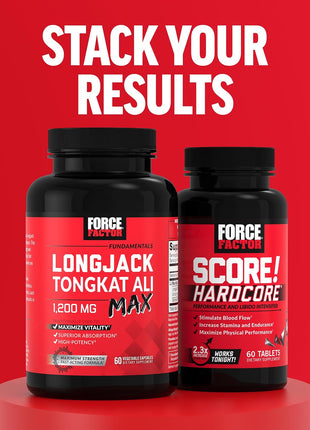 Force Factor Horny Goat Weed Max, Horny Goat Weed for Men & Women | Maximize Performance & Drive, Triple-Extract HGW Horny Goat Weed Herbal Supplement, 1500mg, 90 Capsules
