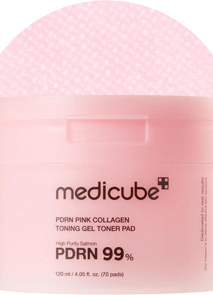 medicube Toner Pads Zero Pore Pad 2.0 | Dual-Textured Facial Pad for Exfoliation and Pore Care with 4.5% AHA Lactic Acid, 0.45% BHA Salicylic Acid | Ideal for All, Korean Skin Care, 70 Pads (1 Pack)