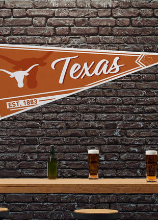 Rico Industries NCAA Classic 12 inch x 30 inch Felt Wall Décor Pennant - Great for Home/Bed Room/Man Cave Décor