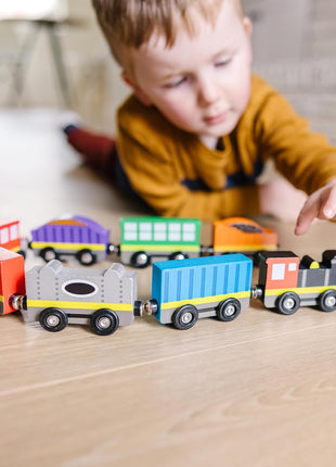 Melissa & Doug 5186 Wooden Train Cars Train