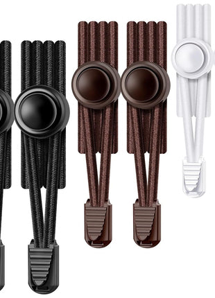 UpUGo Elastic Shoe Laces, No Tie Shoe Laces Tieless for Kids, Adults, Elderly, One Size Fit All