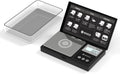 MAxUS Digital Pocket Gram Scale 500g x 0.01g High Precision with Tray, Weighs Small Food, Jewelry, Ounces, Grains, LCD Display, Tare Function