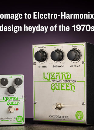 Electro-Harmonix Lizard Queen Octave Fuzz Pedal
