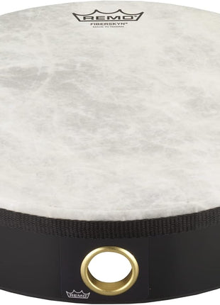 Remo TA-5210-70 Fiberskyn Tambourine - Quadura Black, 10 inch