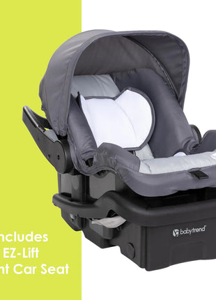 Baby Trend Stroller and EZ-Lift Infant Car Seat, EZ Ride Travel System, Dash Grey