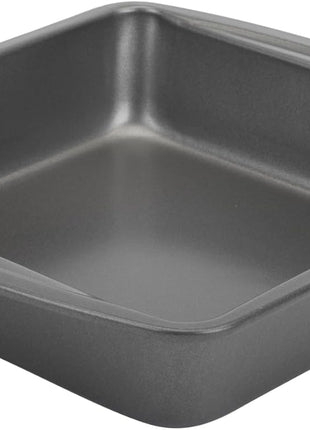 GoodCook Everyday Nonstick Steel Square Pan, 8 inch, Gray