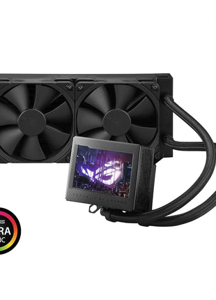 ASUS ROG Ryujin III 240 All-in-one Liquid CPU Cooler with 240mm Radiator. Asetek 8th gen Pump, 2X Noctua industrialPPC 120mm Fans, 3.5" Color LCD, 6 Year Warranty
