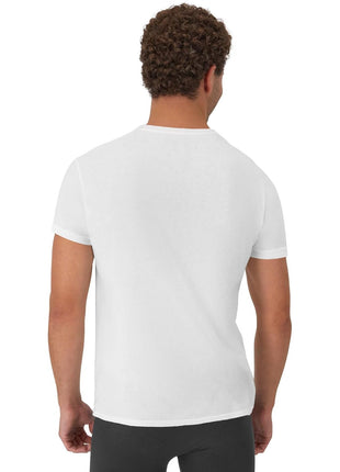 Hanes Men's Undershirt Packs, Stay-Tucked Soft Cotton Undershirts, Best Undershirts for Men, White/Black/Asstd Multipacks