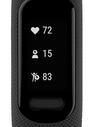 Garmin vívosmart® 5, Fitness Tracker, Long-Lasting Battery, Simple Design, Black