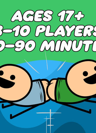 Joking Hazard by Cyanide & Happiness - 360+ Funny & Inappropriate Comic Cards, Hilarious Party Games | Includes Add-Your-Own-Words Cards
