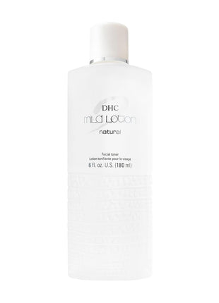 DHC Mild Lotion, Hydrating Face Toner, Barrier Care, Alcohol-Free, 6 oz | Reduces Dryness and Dehydration, Preps Skin to Absorb Skincare, Calms and Soothes Sensitive Skin, Fragrance and Colorant Free