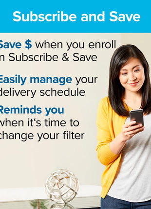 Filtrete 20x20x1 Air Filter, MPR 2800, MERV 14, Healthy Living Ultrafine Particle Reduction 3-Month Pleated 1-Inch Air Filters, 2 Filters