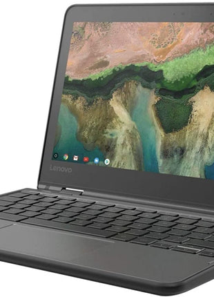 Lenovo 11.6 inch 300e Chromebook Touchscreen LCD 2 in 1- MediaTek M8173C Quad-core 2.1GHz 4GB LPDDR3 32GB Flash Memory Chrome OS Model 81H00000US (Renewed)
