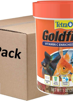 Tetra Goldfish Flakes, Nutritionally Balanced Diet For Aquarium Fish, Vitamin C Enriched Flakes, 7.06 oz
