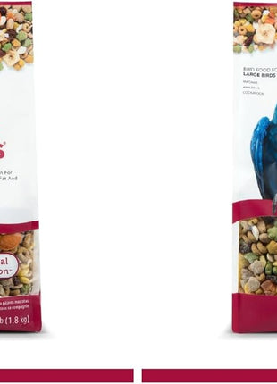 ZuPreem FruitBlend Bird Pellets, Daily Bird Food for Amazon, Cockatoo, Macaw, Core Nutrition for Large Birds, Made in USA, Pellets for Large Birds, Macaw Food (L, 3.5 lbs)