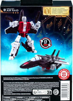 Transformers Age of the Primes Deluxe Class Aerialbot Air Raid, 5.5-inch Converting Action Figure, Robot Toys for Ages 8+ | Transformers Age Of The Primes 6 Inch Action Figure Deluxe Class (2025 Wave 1) - Air Raid