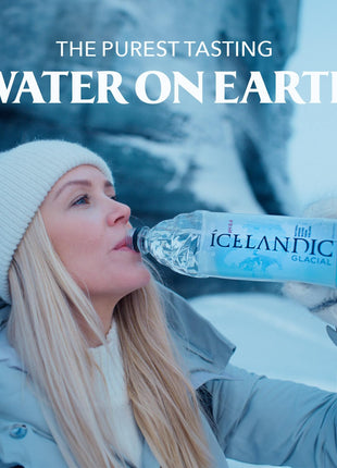 Icelandic Glacial Natural Spring Alkaline Water, 16.9 Fl Oz (Pack of 24) | Natural Spring Alkaline Water