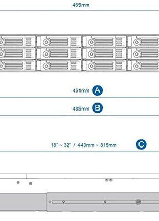 QNAP Systems Mounting Rail Kit for Network Storage System RAIL-B02