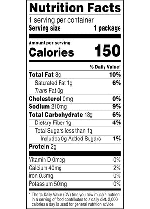 Doritos Flavored Tortilla Chips, Nacho Cheese, 1 Ounce (Pack of 40)