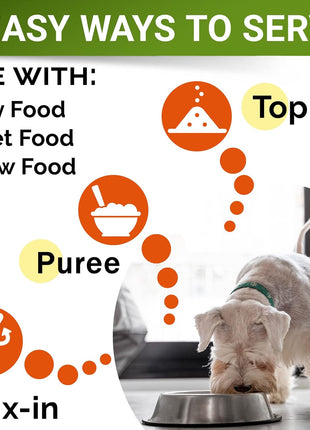 Omega 3 + Pumpkin Dogs Bundle - Allergy & Itch Relief Skin&Coat Supplement + Stool Consistency and Softener - Dry Itchy Skin, Hot Spots Treatment + Diarrhea,Constipation - 180 ct + 8.1oz - Made in USA