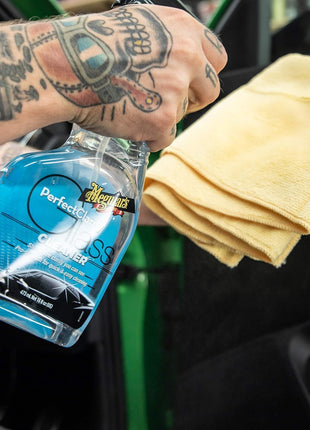Meguiar's G8216EU Perfect Clarity Glass Cleaner 473ml. Streak free. Pro strength