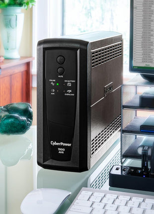 CyberPower CP1500AVRT AVR UPS Battery Backup and Surge Protector