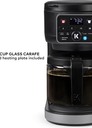 Keurig K-Duo Hot & Iced Single Serve & Carafe Coffee Maker, MultiStream Technology, 72oz Reservoir (Gen 2) | Multistream Tech, Brews K-Cup Pods and Grounds, Brew-over-Ice, Strong and Extra Hot, 6-12 Oz Cups, 6-12 Cup Carafe