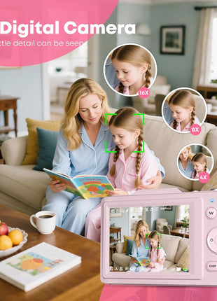 Digital Camera,(Pink)