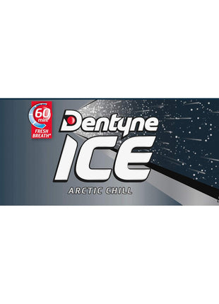 Dentyne Ice Arctic Chill Sugar Free Gum, 9 Packs of 16 Pieces (144 Total Pieces)