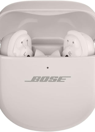 Bose QuietComfort Ultra Bluetooth Earbuds, Wireless Earbuds with Spatial Audio and World-Class Active Noise Cancellation, Deep Bass, Up to 6 Hours of Playtime, White Smoke
