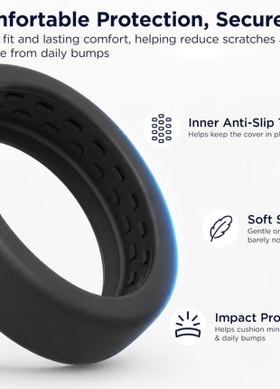 6-Pack Oura Ring 5 Cover with Storage Box - Gym Workout & Sports Protector