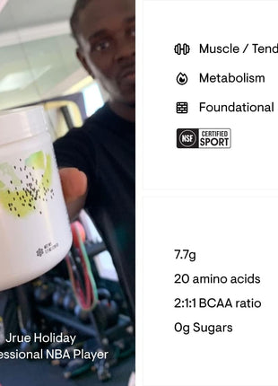 THORNE - Performance Essentials Bundle: Creatine & Amino Power Pack - Muscular Support, Energy Boost, and Cognitive Function - NSF Certified - 30 to 90 Servings