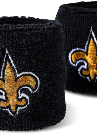 Franklin Sports NFL Team Logo Wristbands - Pair of Youth Wristbands for Costumes and Uniforms