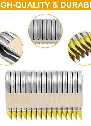 DFS9150B1G Galvanized Barbed Staple