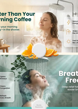 BodyRestore Shower Steamers Aromatherapy, Self Care Gifts, Calm 15 Pack