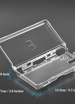 OSTENT Hard Crystal Case Clear Skin Cover Shell for Nintendo DSL NDS Lite NDSL